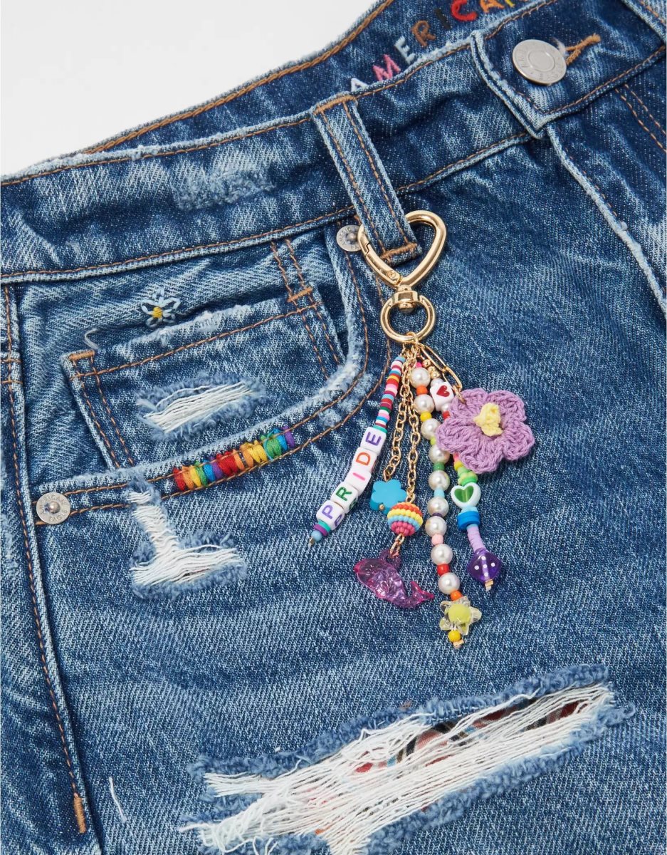 Ceintures American Eagle AEO Pride Crochet Flower Charm Multicolore Femme | JYW-72870915